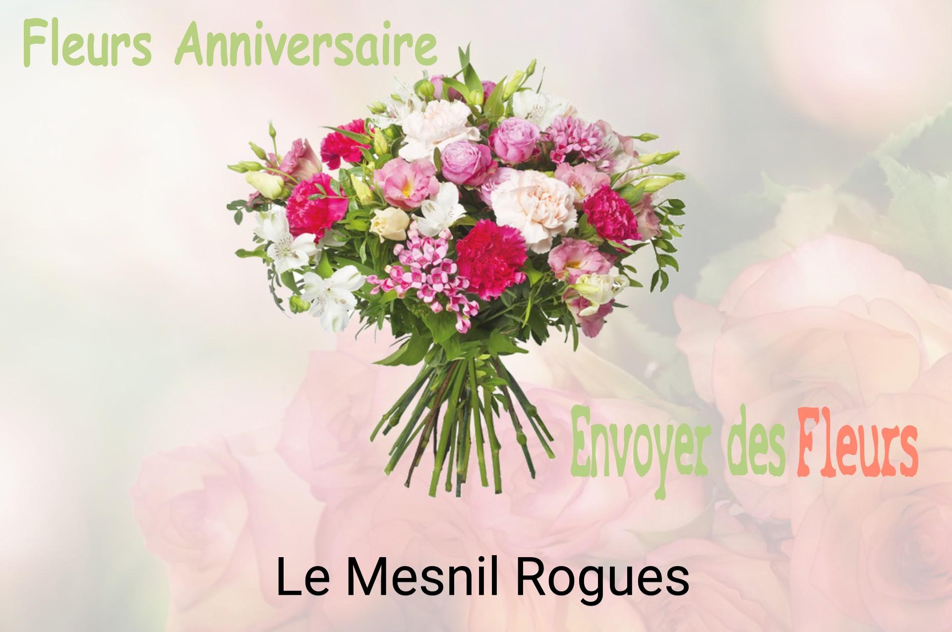 Bouquet de fleurs d’anniversaire livré à Le Mesnil-Rogues